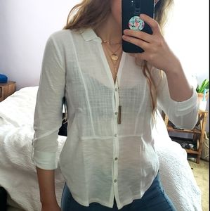 NWT Lucky Brand White Top